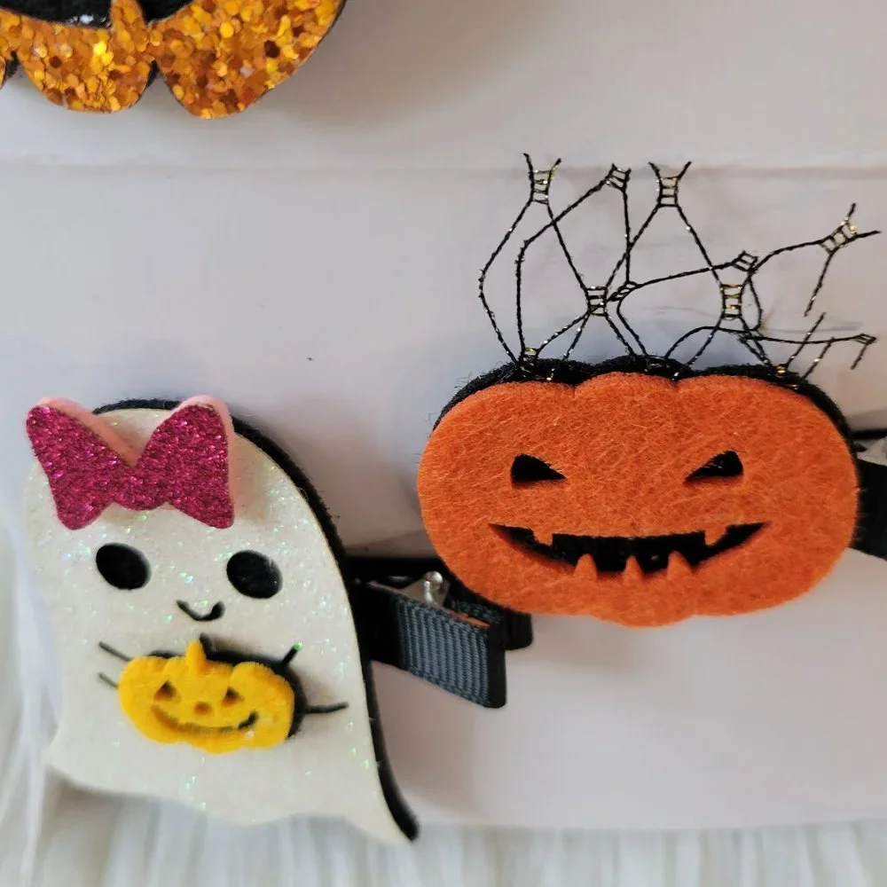 Halloween Hair Clip Set